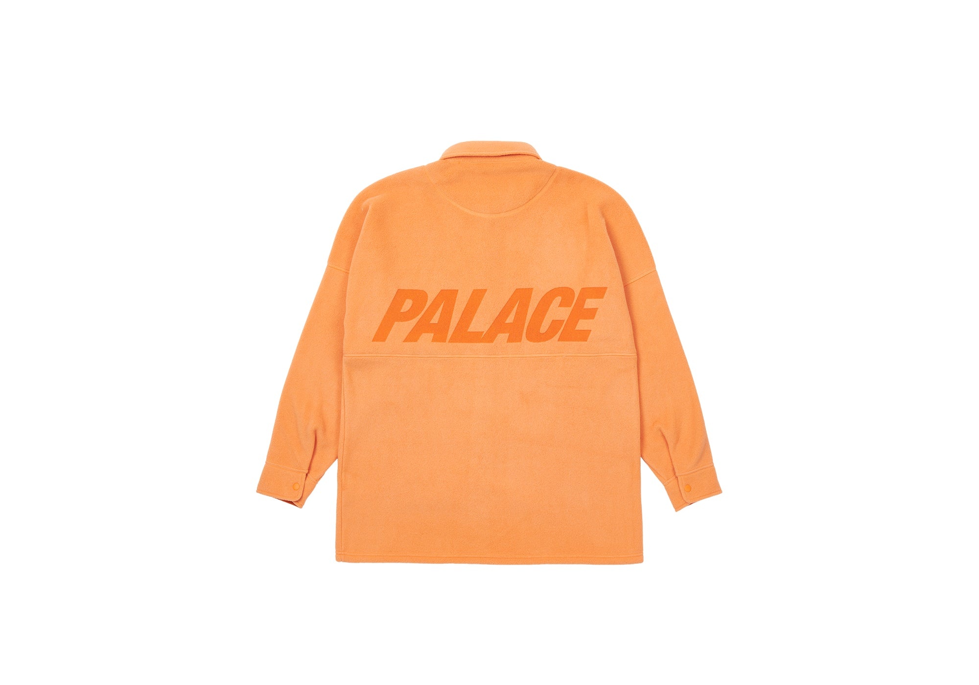 PALACE POLARTEC LAZER OVERSHIRT ORANGE | REVERSIBLE