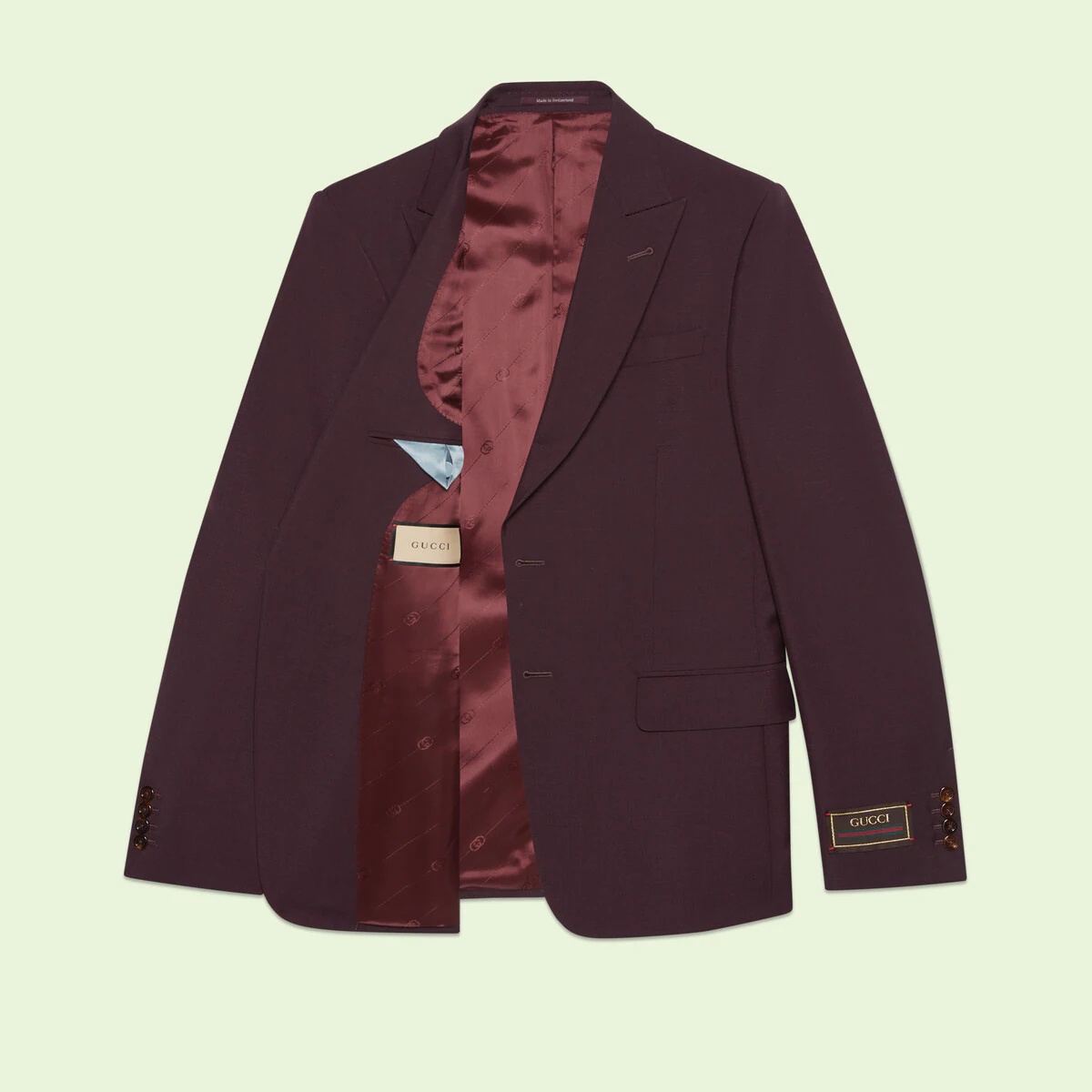 Mohair wool formal suit - 11