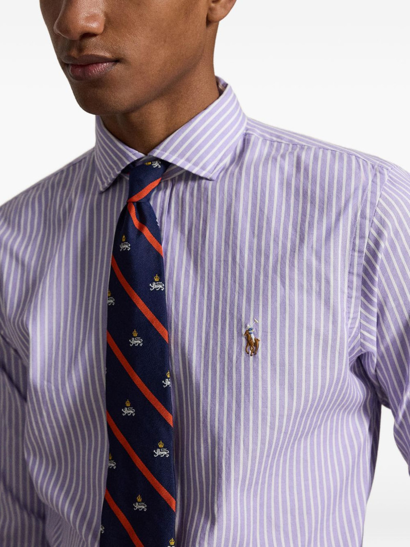 striped embroidery shirt 5