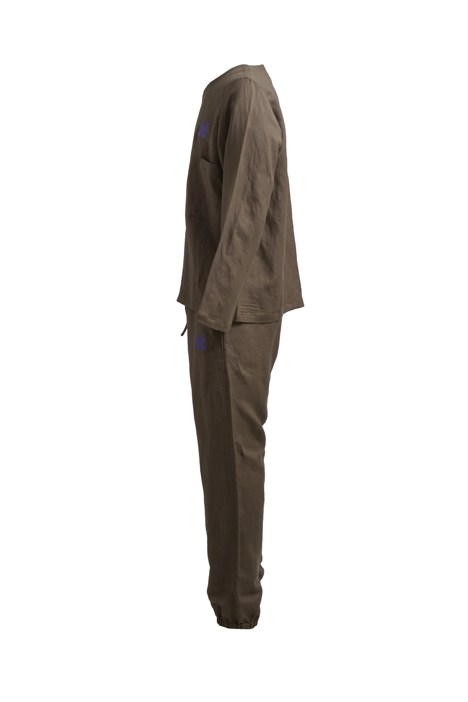 PAJAMA SET - L/R CANVAS / OLV - 3