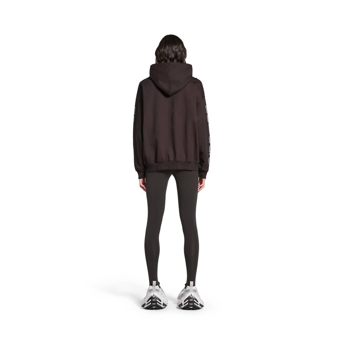 Nologo Hoodie Medium Fit in Black/grey - 4