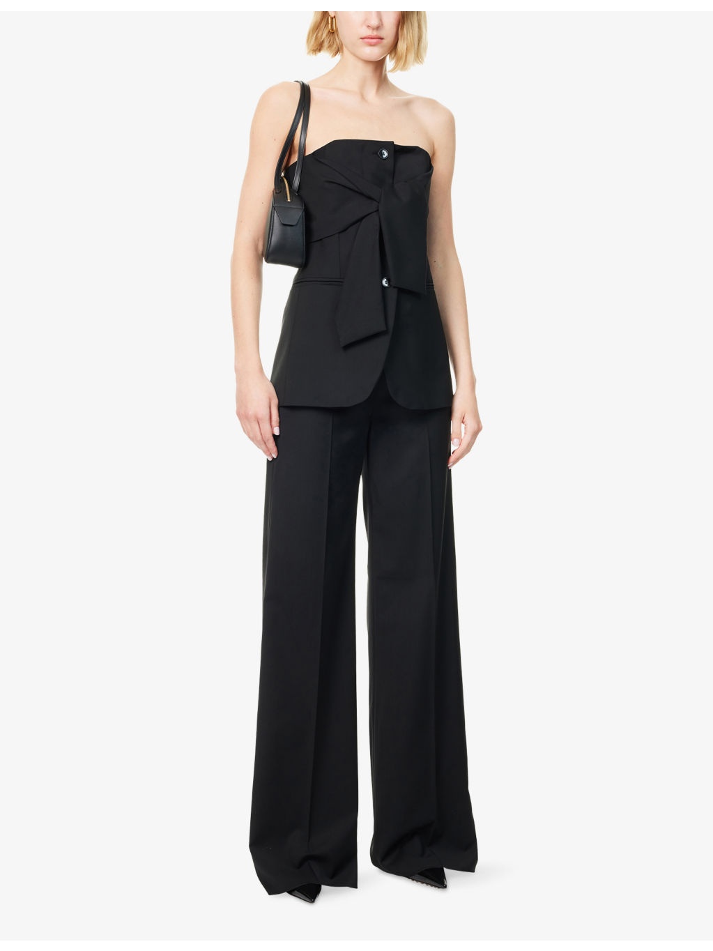 Fernet Wide-Leg Wool Trousers - 2
