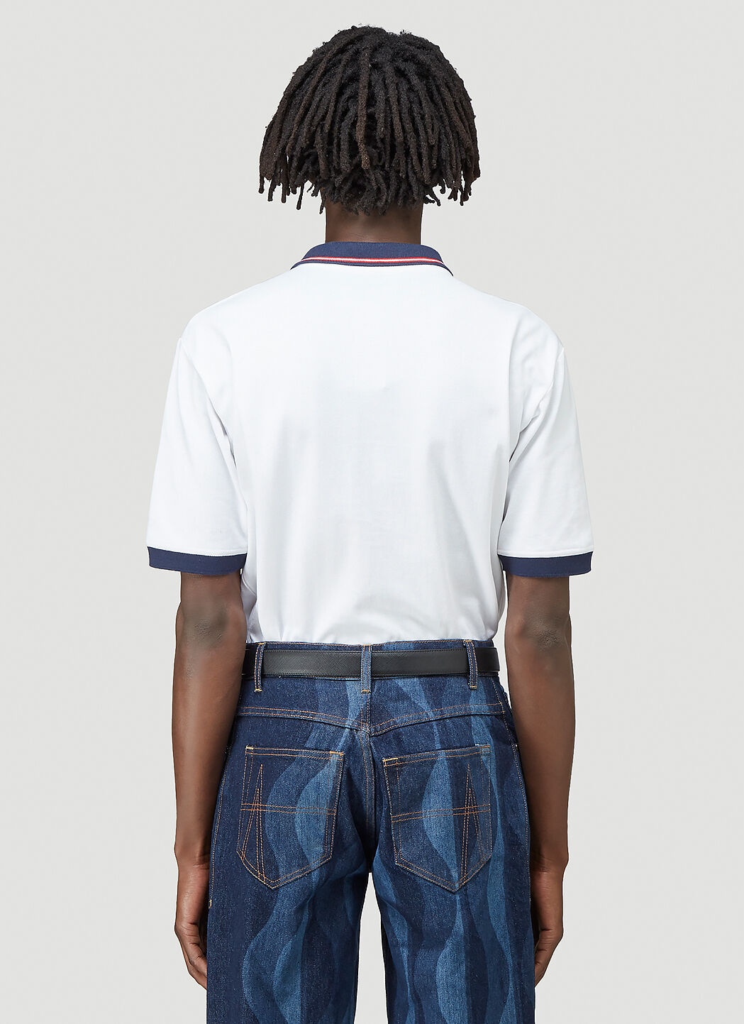 Ahluwalia Wave Polo Shirt | REVERSIBLE Ahluwalia Wave Polo Shirt | REVERSIBLE
