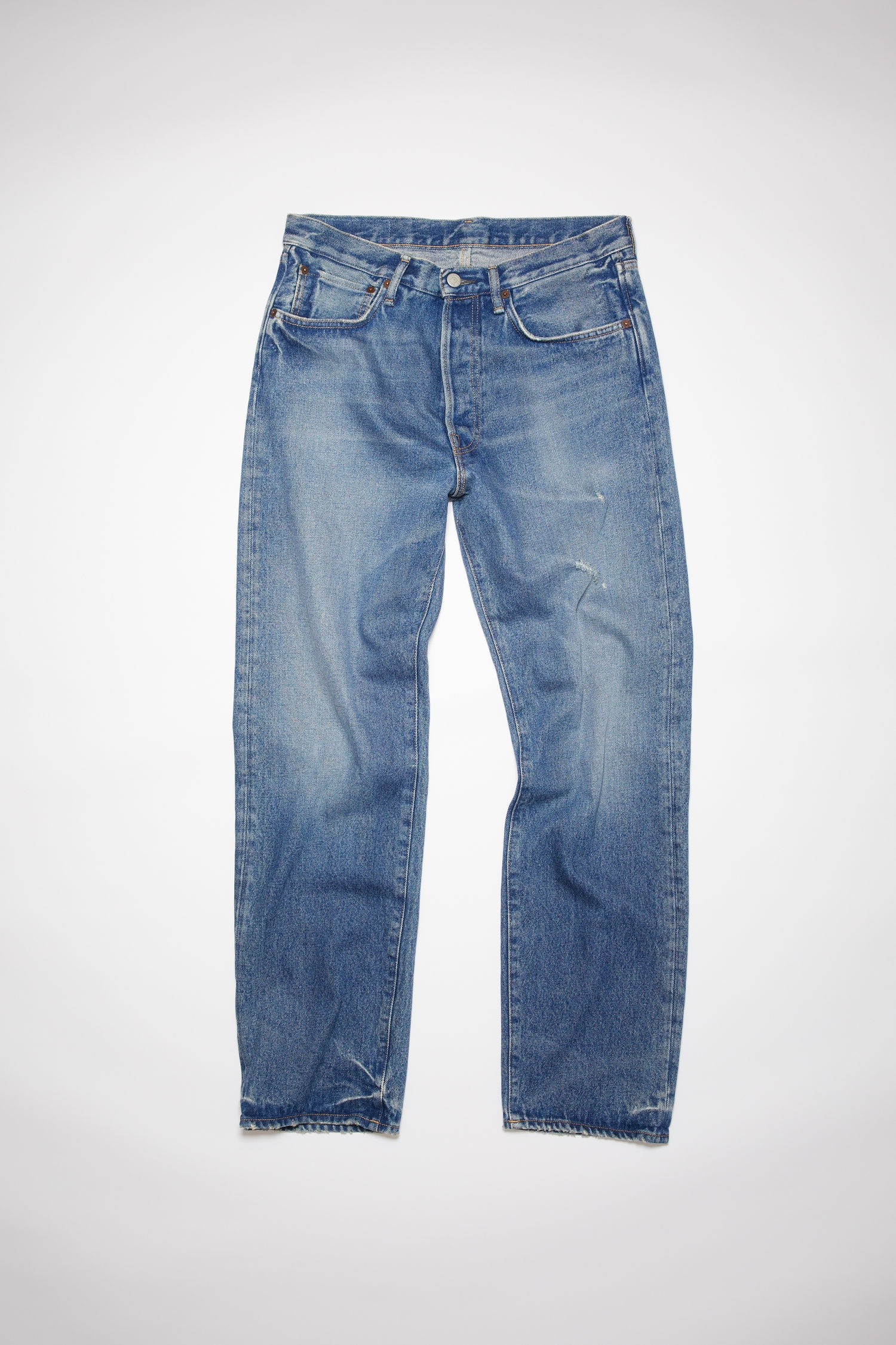 Loose fit jeans - Mid Blue - 1