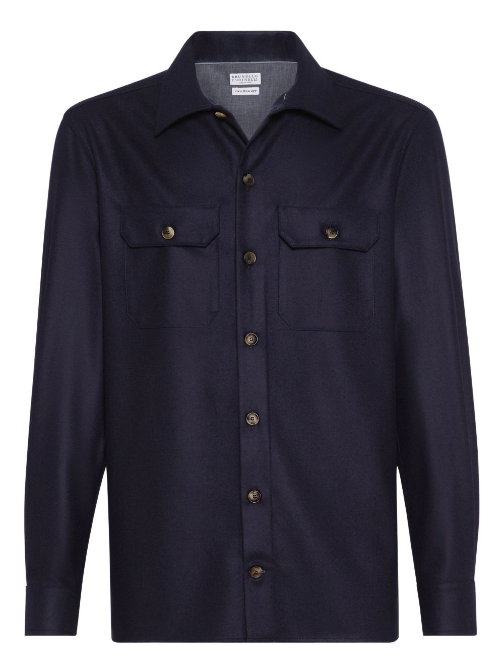Brunello Cucinelli Shirts Blue - 1