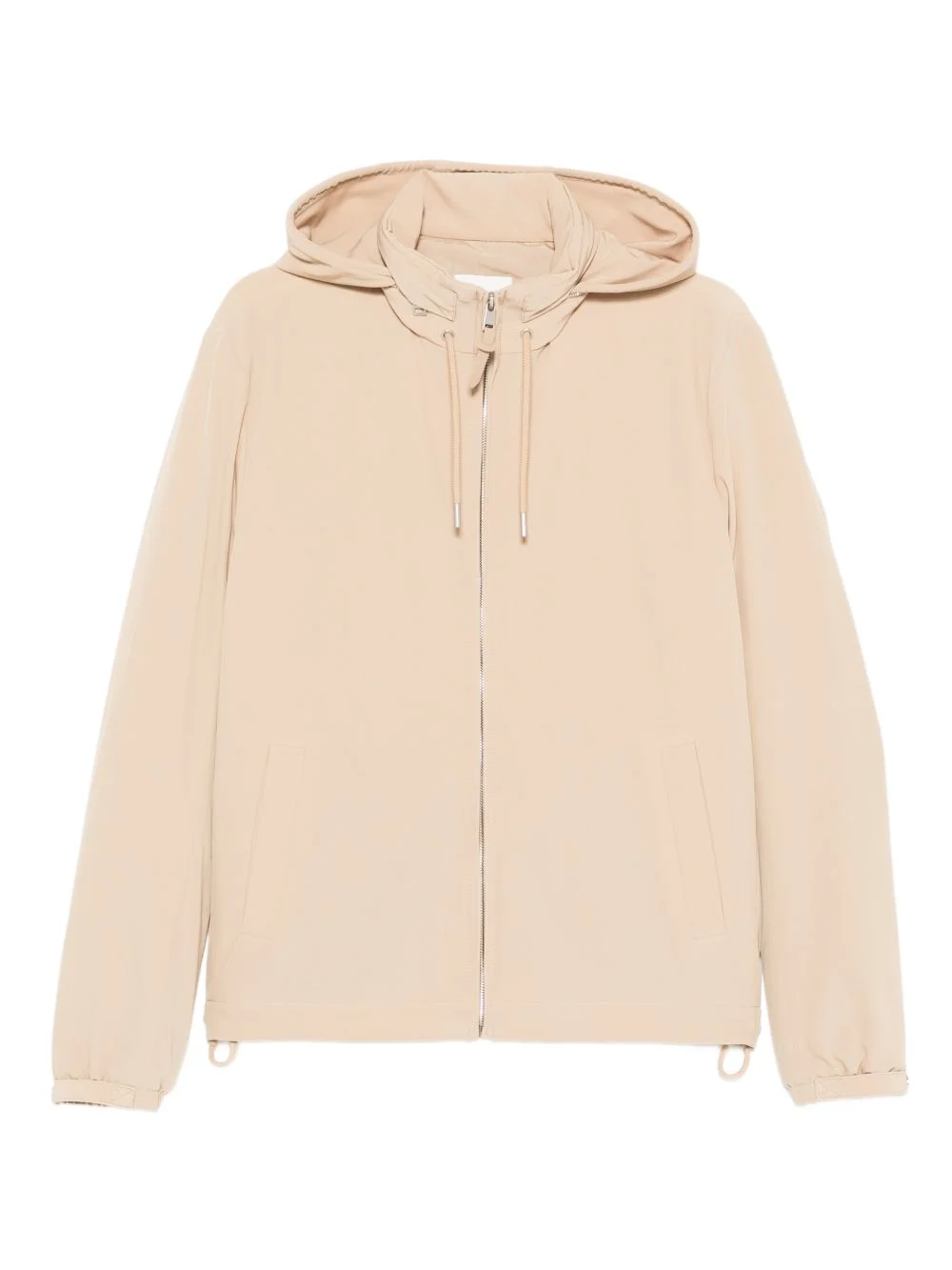 hooded zip-fastening jacket - 1