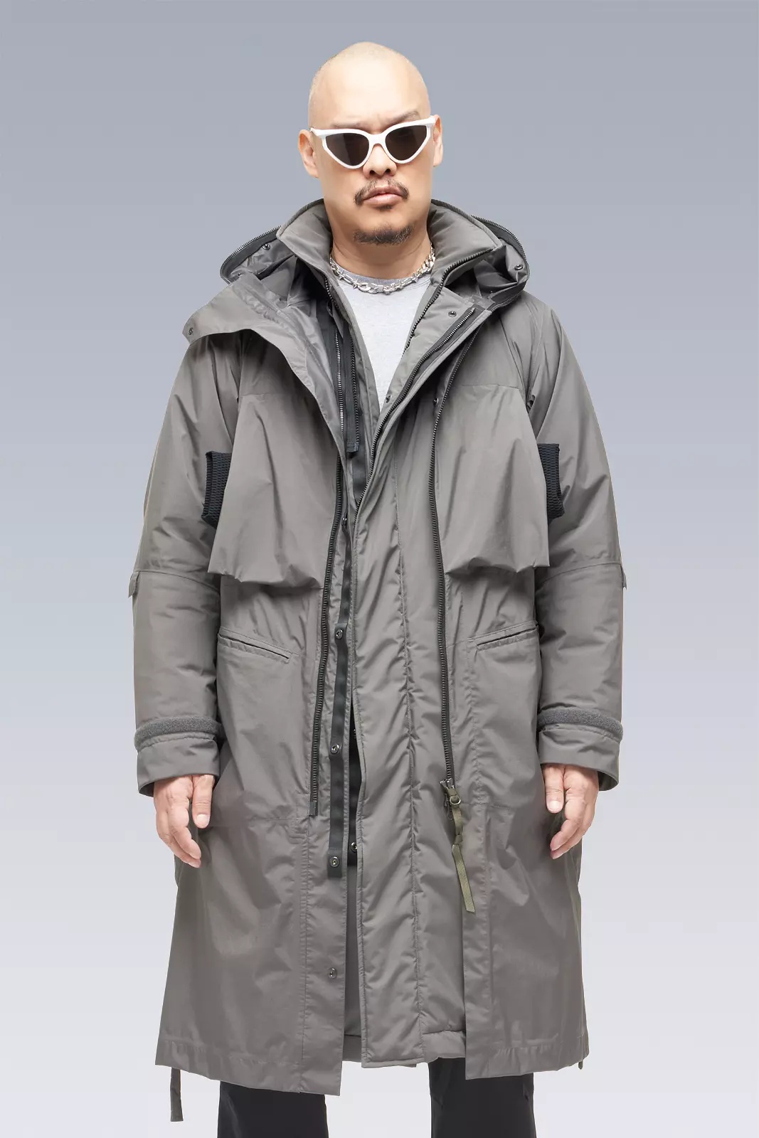 J93-GTPL 2L Gore-Tex Paclite Plus Parka Backer Gray - 2