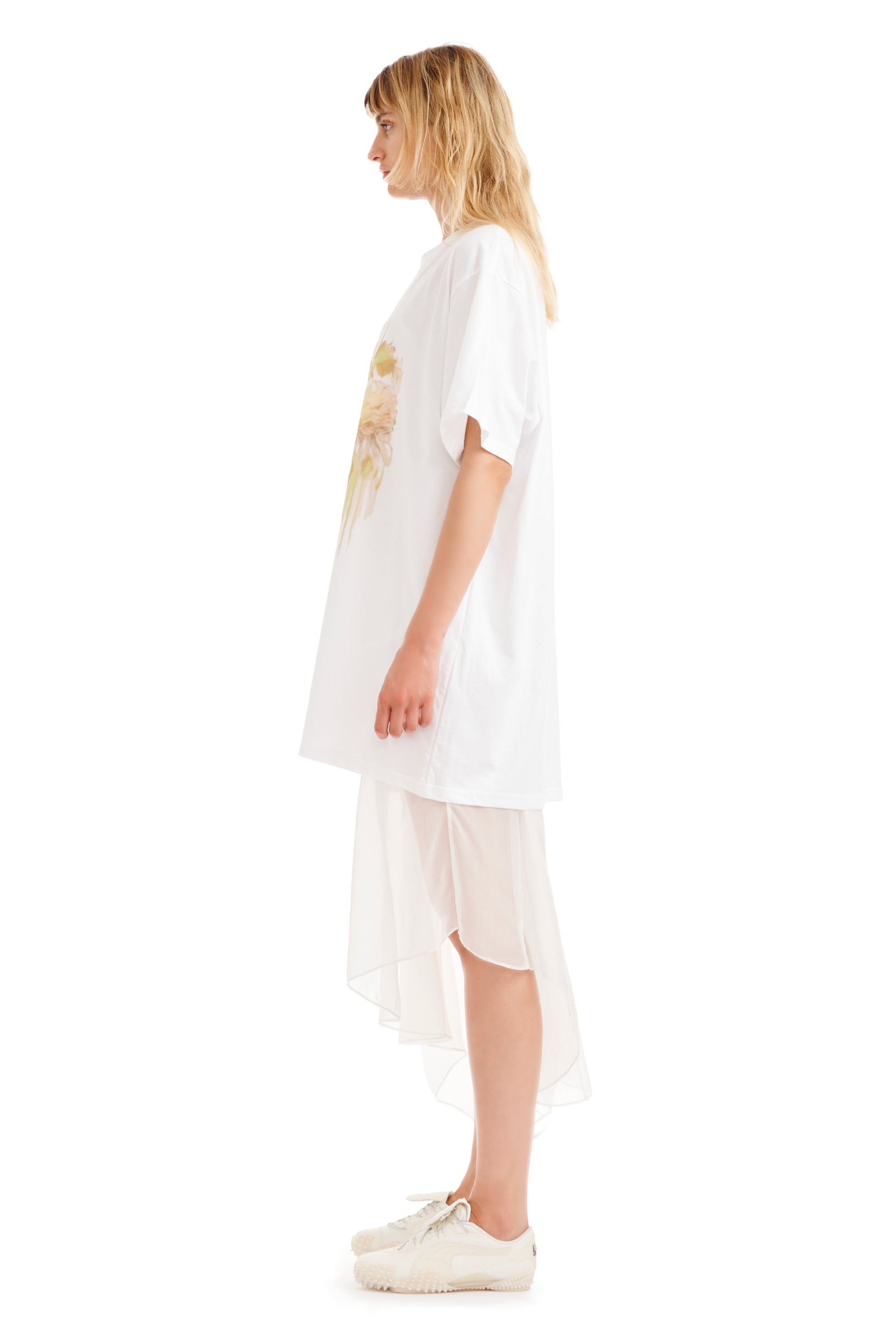 FLOWER DRIP GRAPHIC TEE - 6