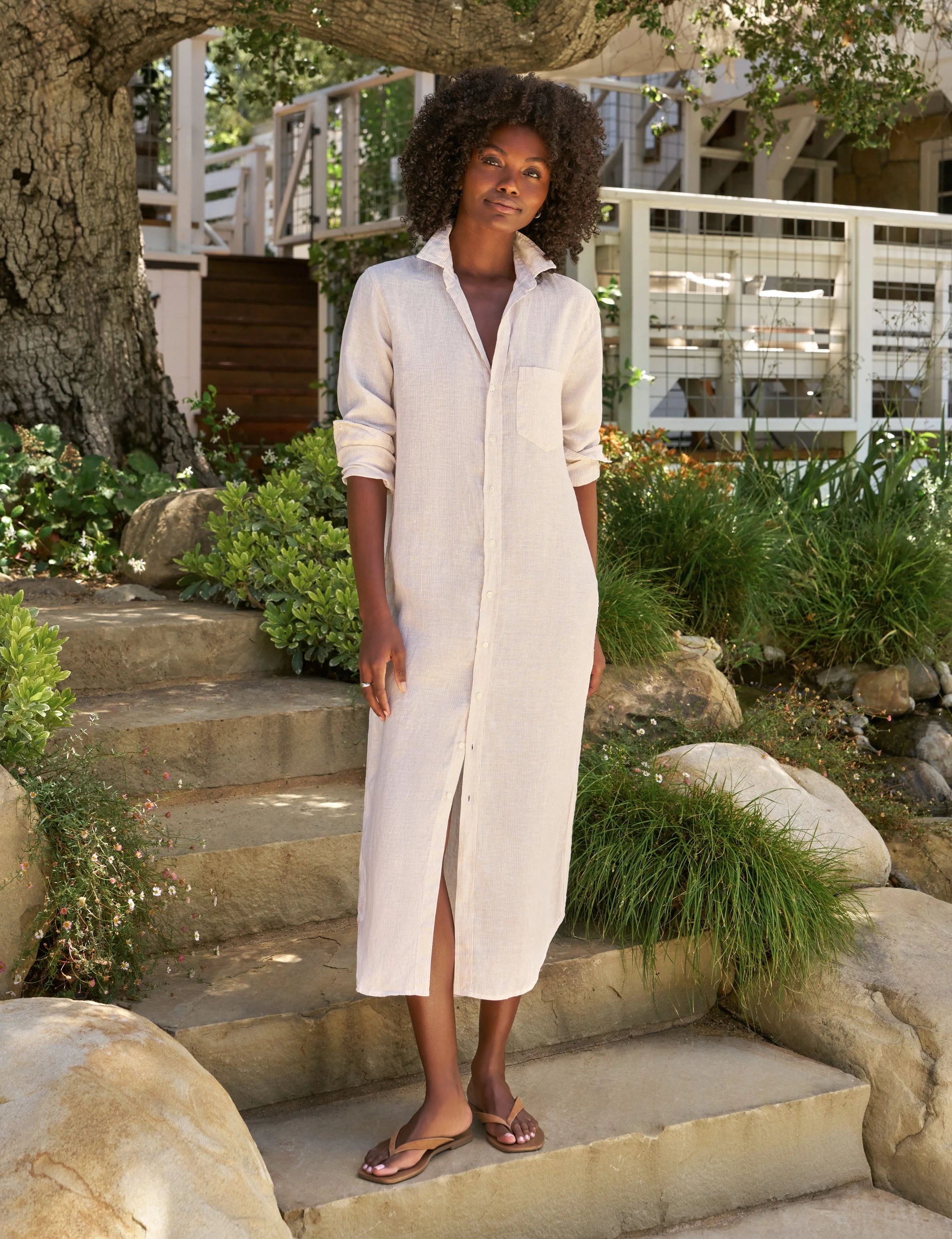 Maxi Shirtdress - 1