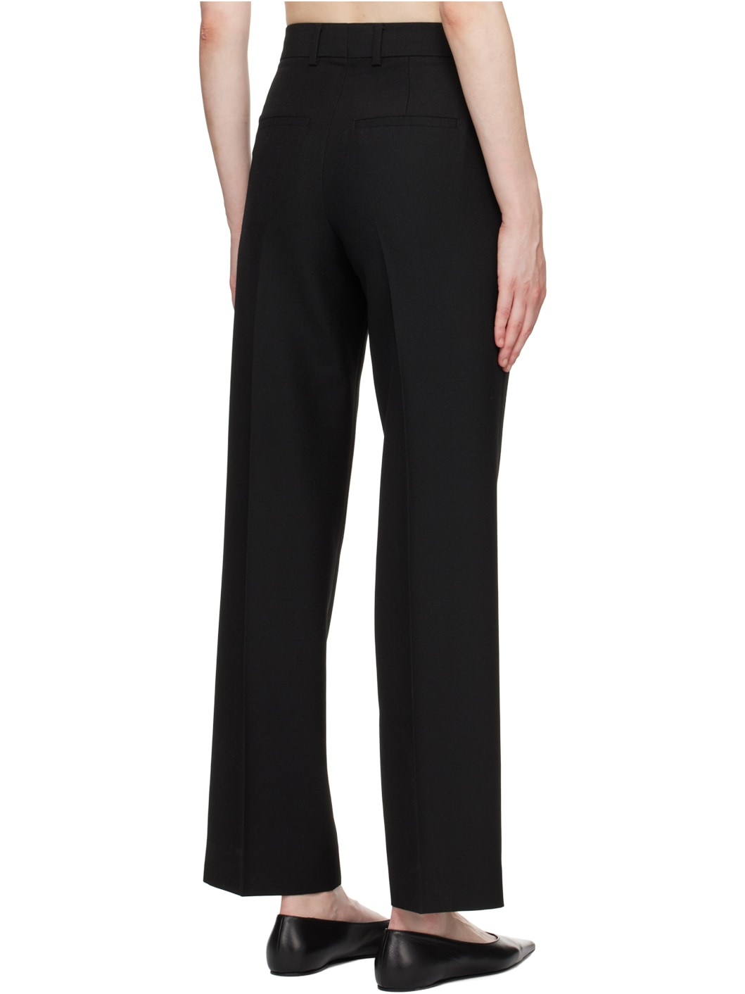Black Tailored Trousers - 3