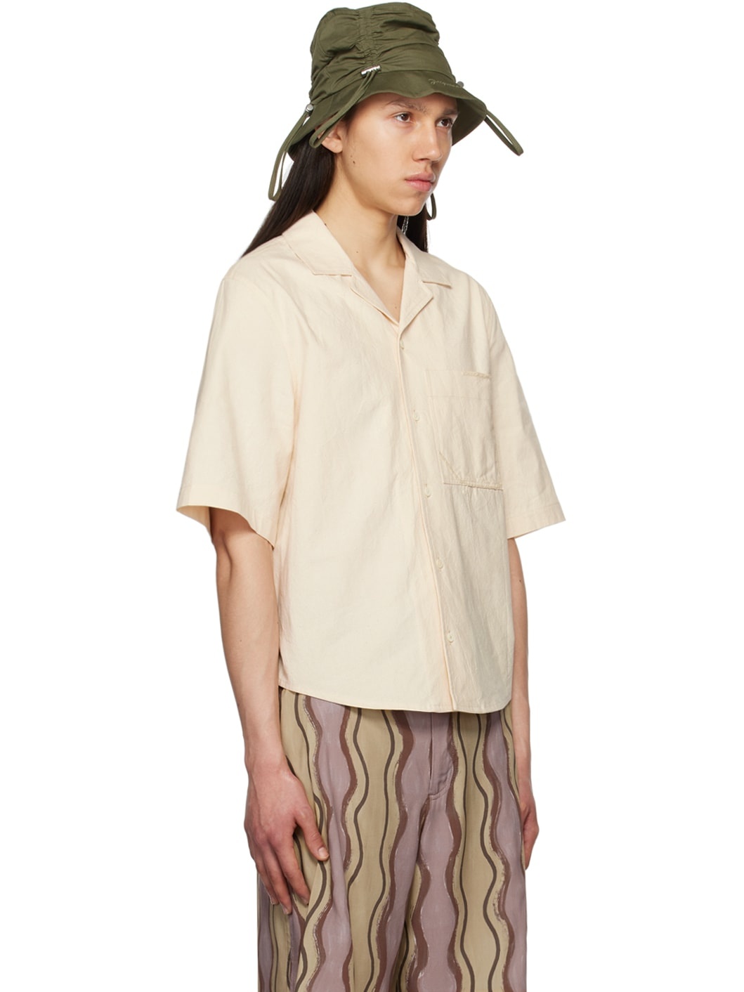 Off-White Le Raphia 'La Chemise Cordao' Shirt - 2