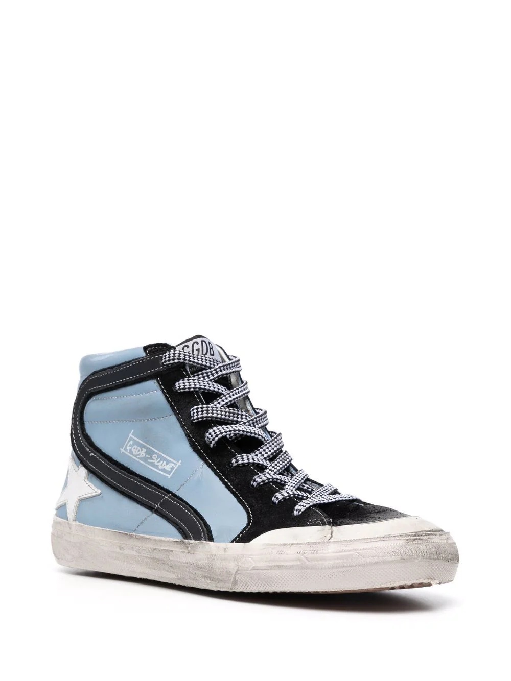 Slide high-top sneakers - 2