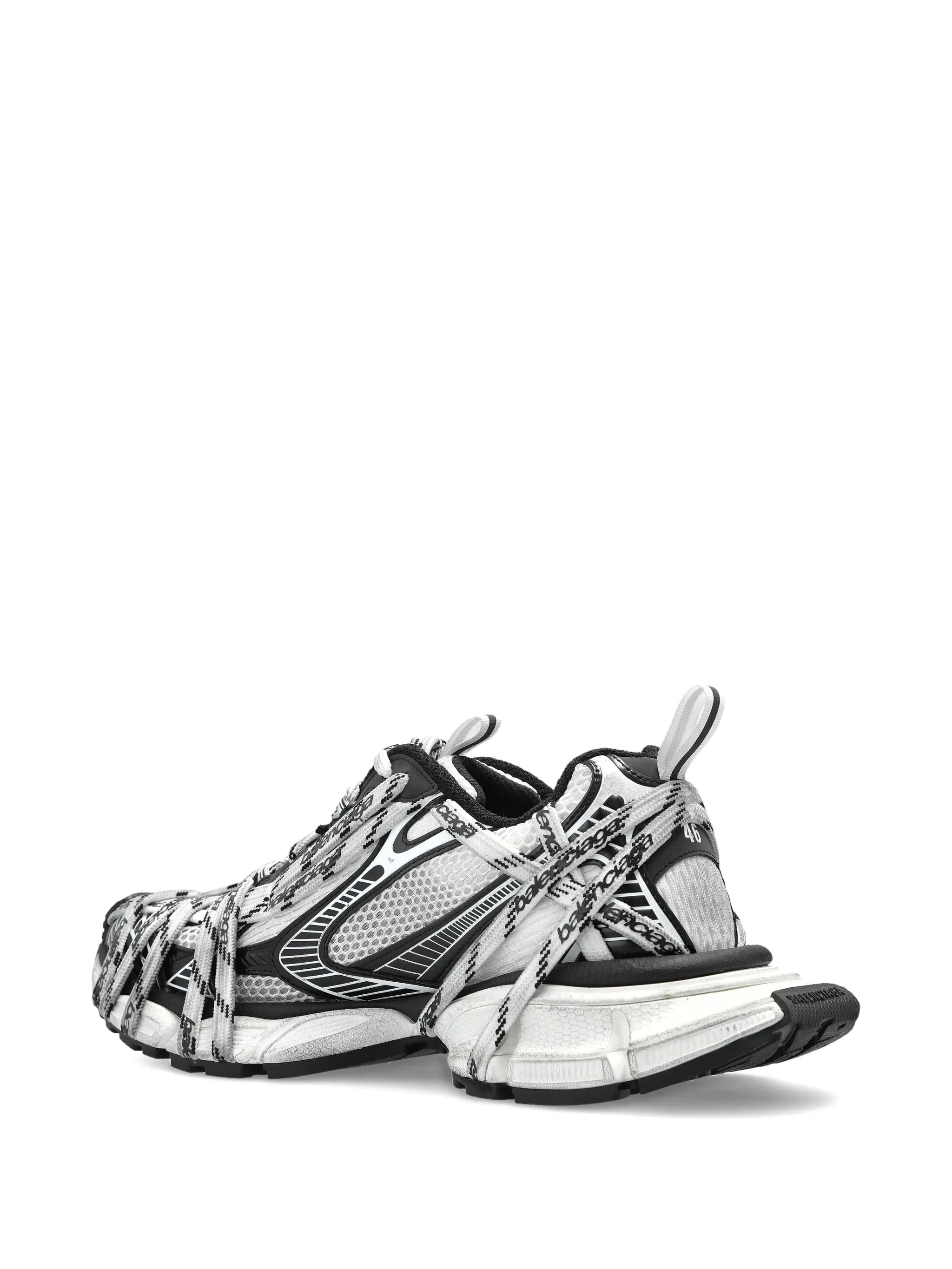 Balenciaga Lace-up Logo Sneakers - 4