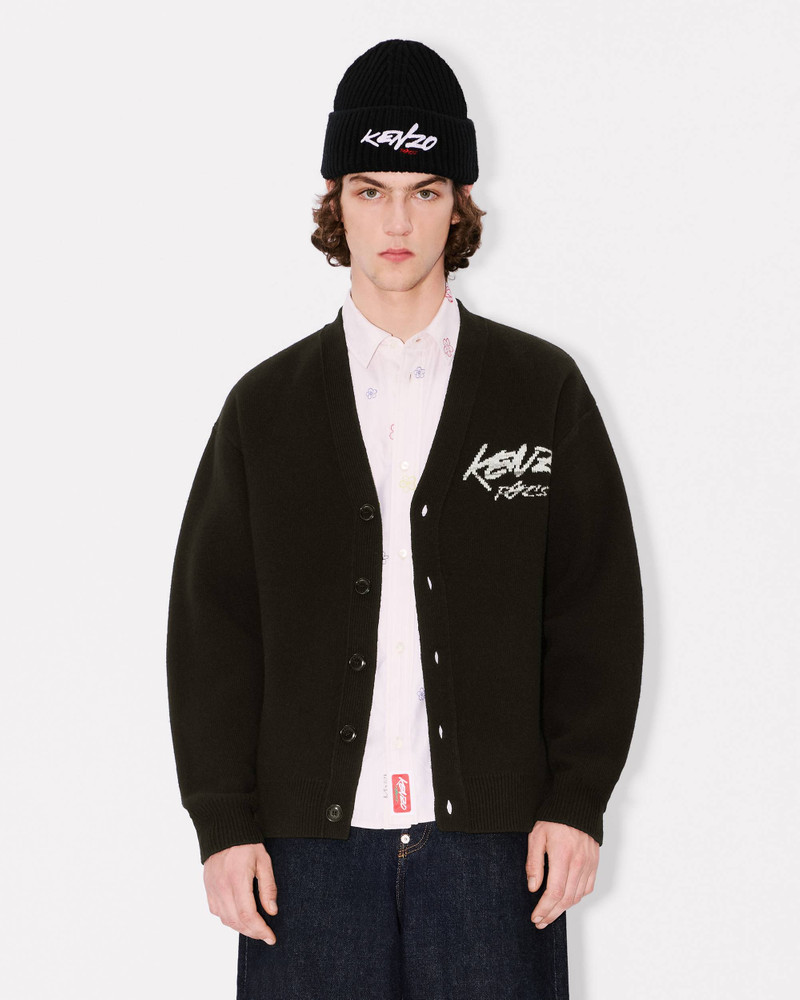 'Kenzo x Futura 2000' genderless cardigan in wool 9