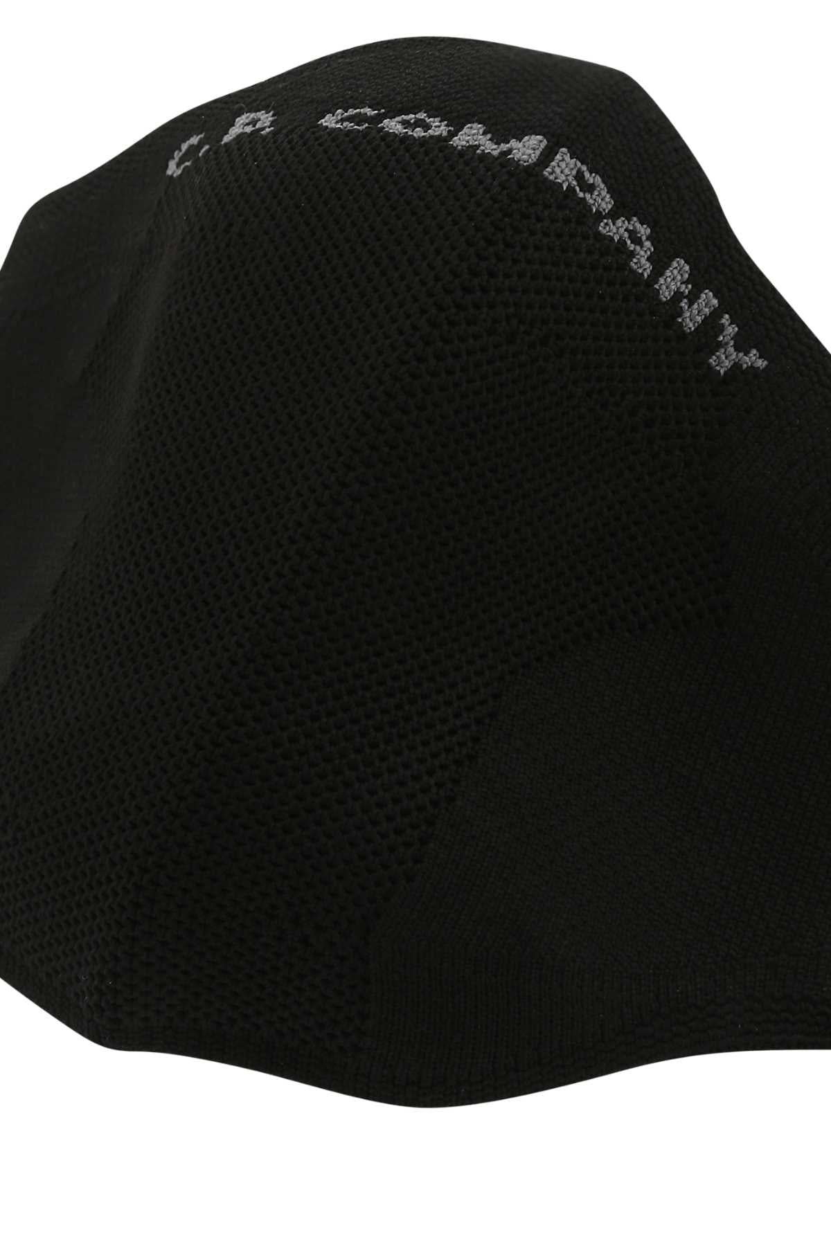 C.P. Company Men Black Fabric Face Mask - 2