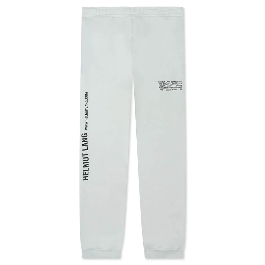 HELMUT LANG DISTORT JOGGER - ICEBERG - 1