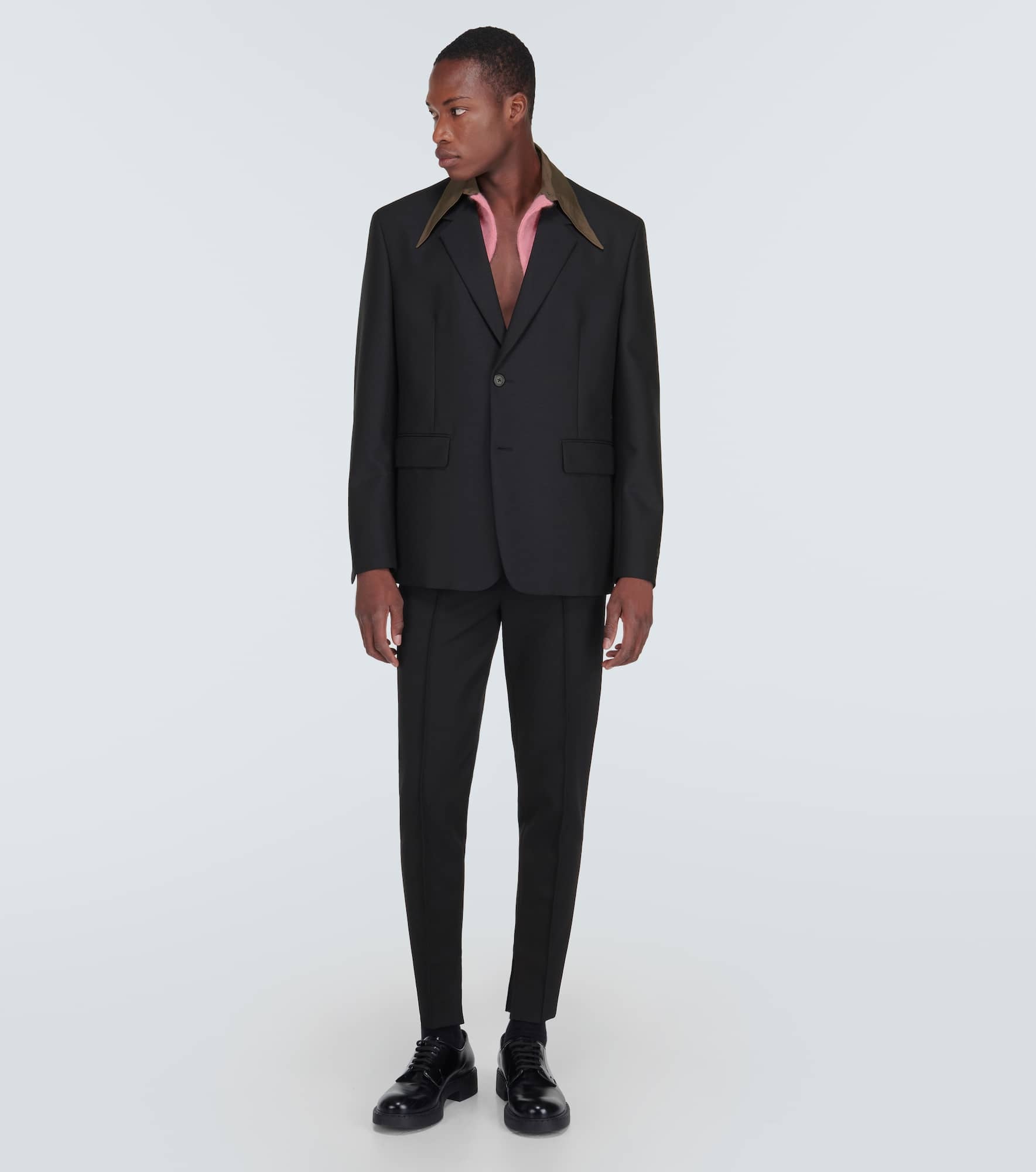 Wool and mohair suit jacket - 2
