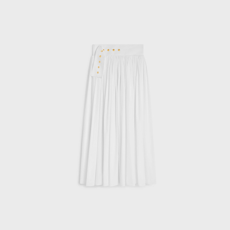 skirt IN COTTON POPLIN 1