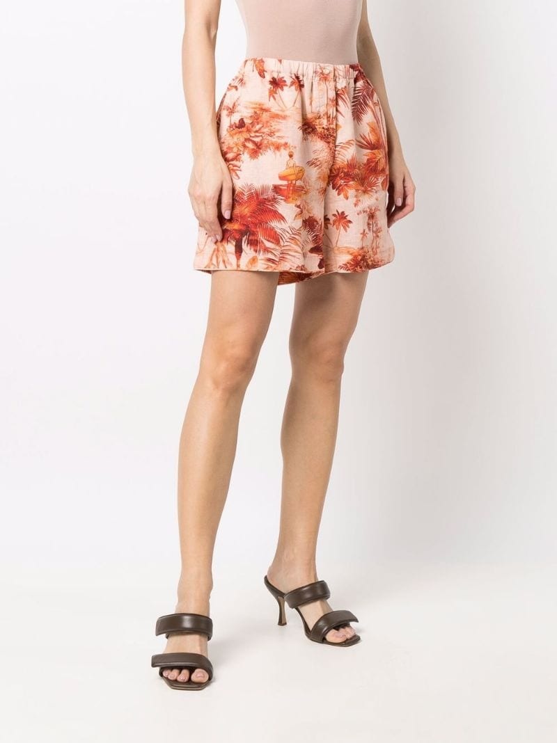 Hoo'okipa Toile De Jouy shorts - 3