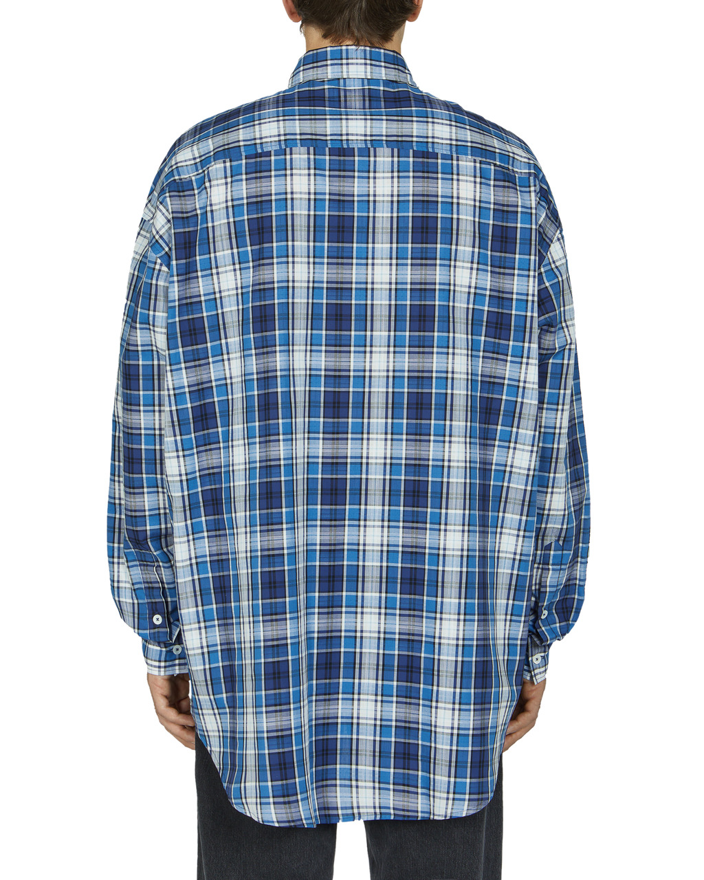 STUD-EMBELLISHED L/S PLAID SHIRT - 5