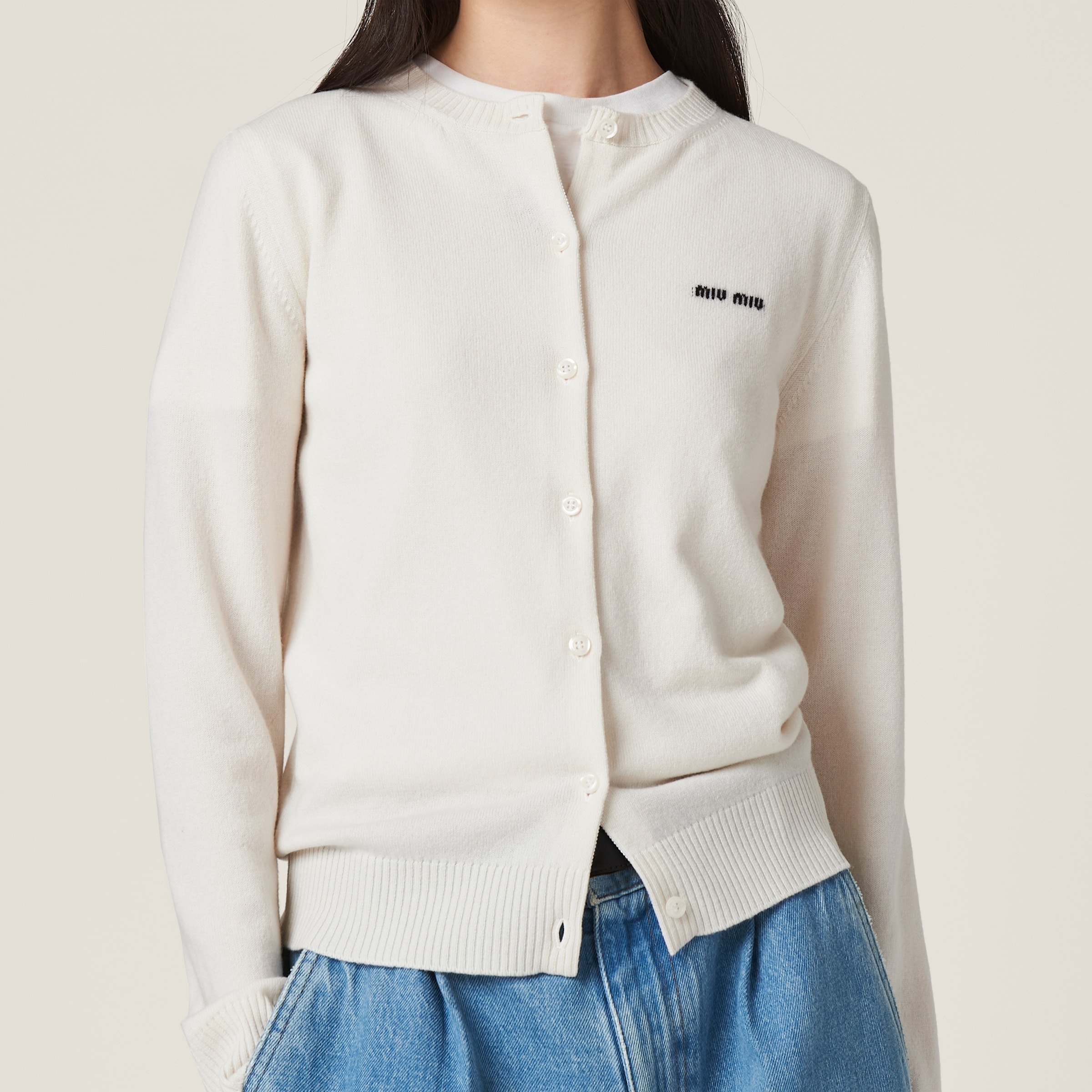 Cashmere knit cardigan - 5