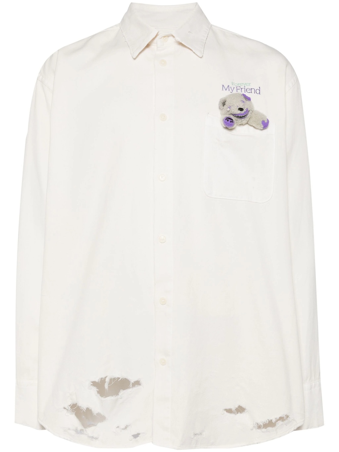 doublet Shirt With My Friend | club21 | REVERSIBLE doublet Shirt With My Friend | club21 | REVERSIBLE