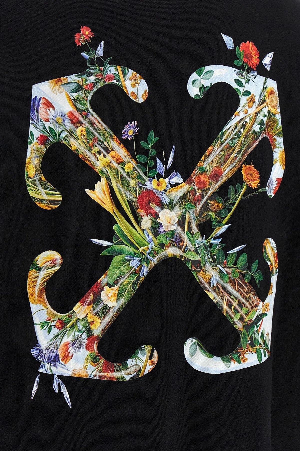 'Arrow Glass Flower' hoodie - 4