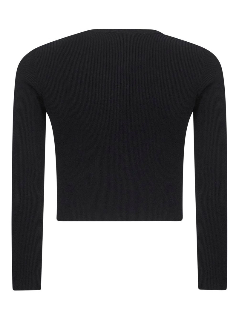 WEEKEND Max Mara ribbed buttoned cardigan outlook