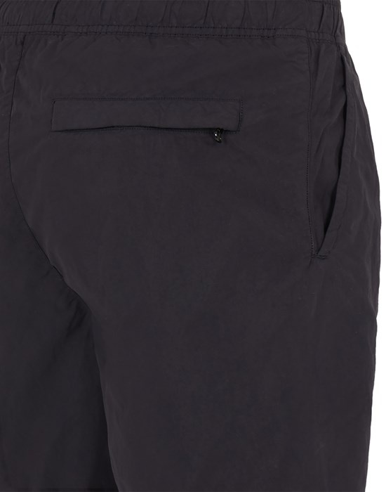 B0946 BRUSHED NYLON_GARMENT DYED BLACK - 4