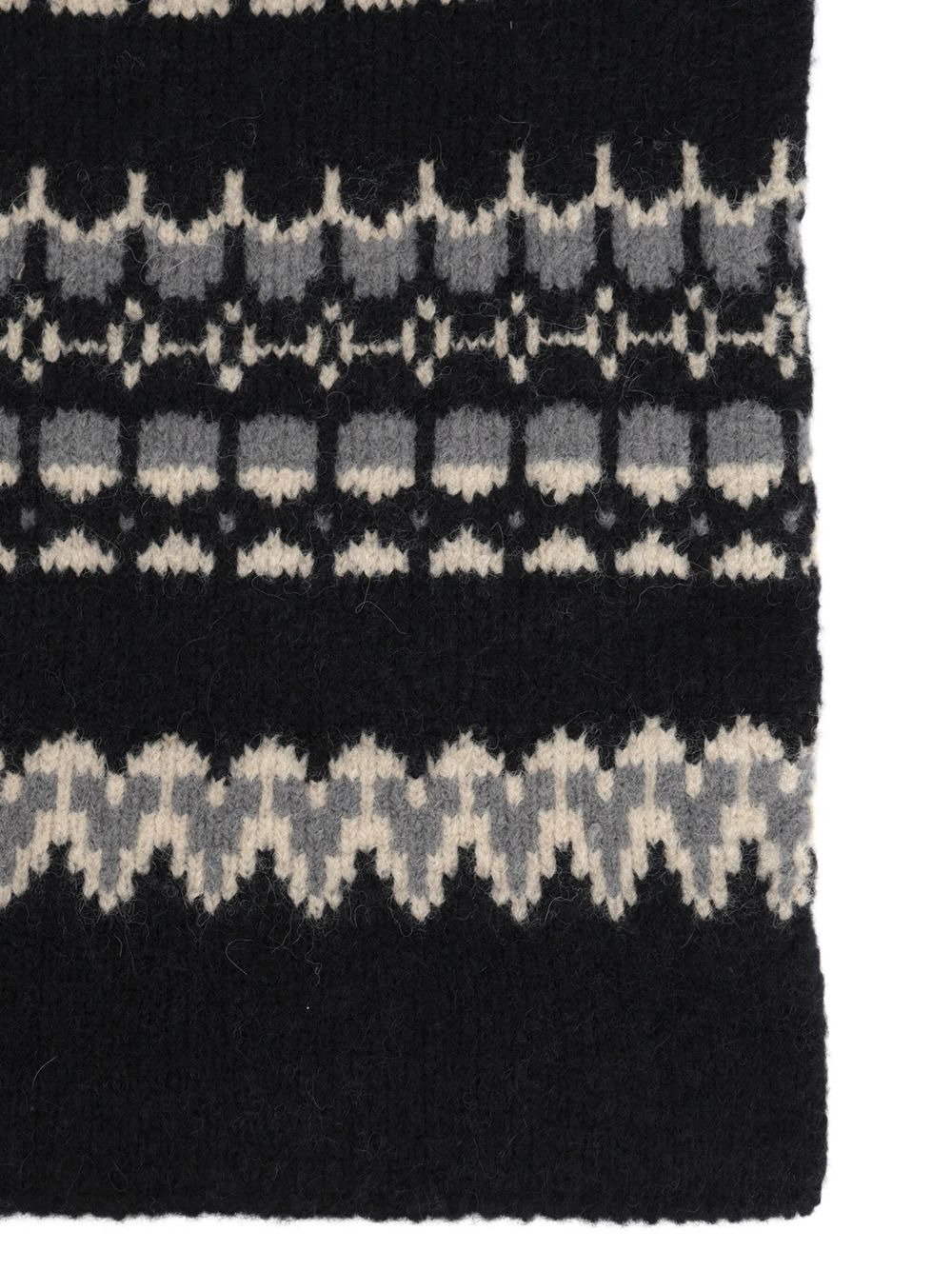 patterned scarf - 2