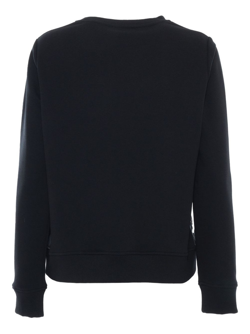 ELISABETTA FRANCHI logo-print cotton-blend sweatshirt outlook