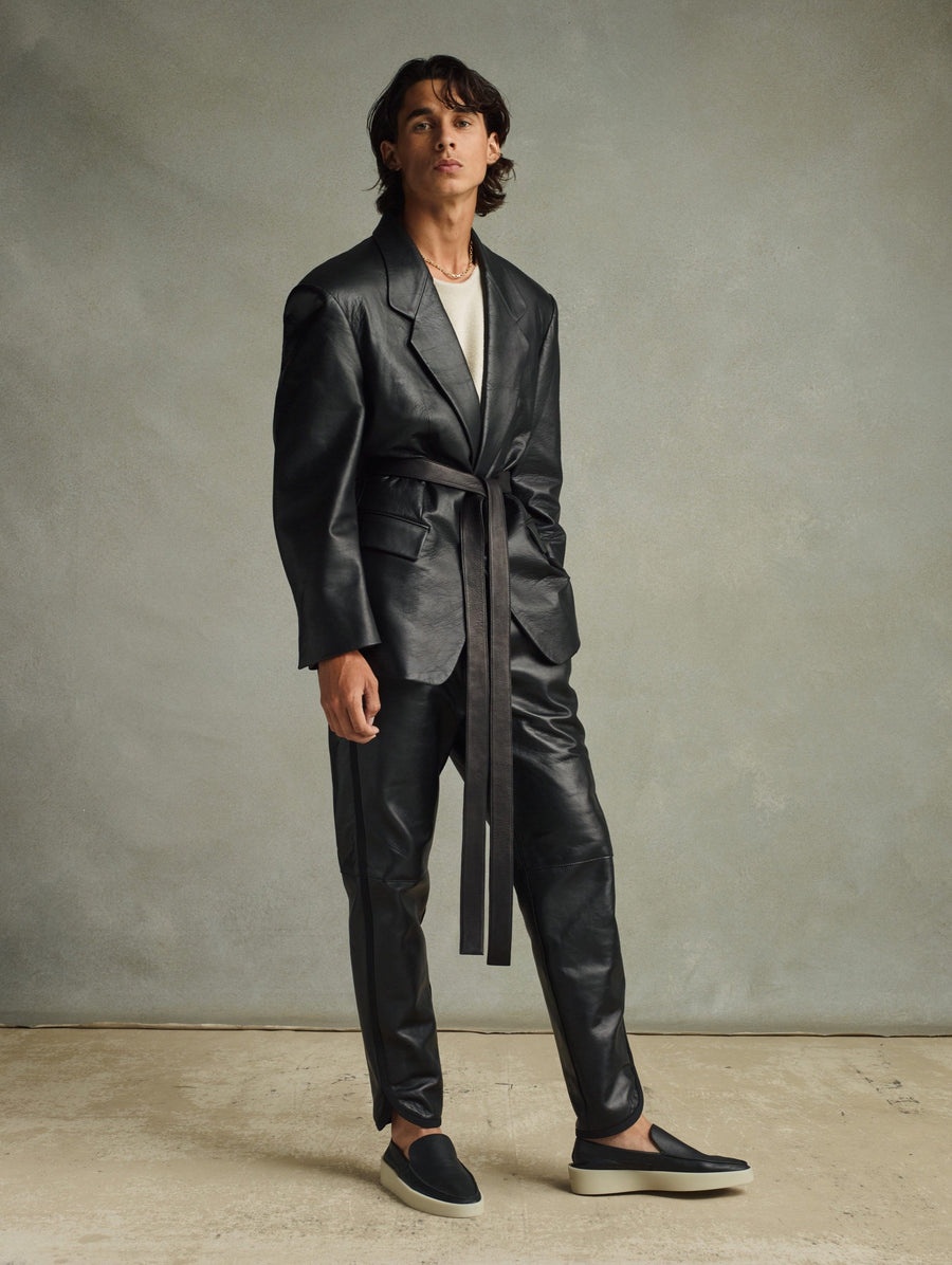 Leather Blazer - 3