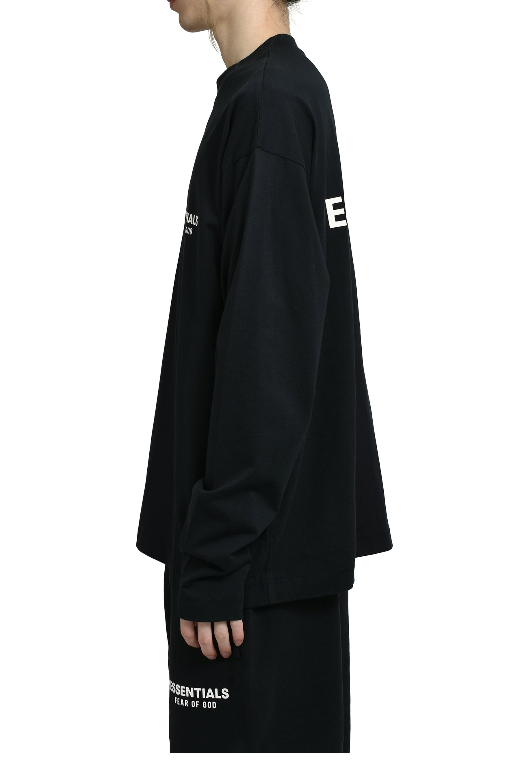 CLASSIC FIT LS TEE / JET BLK - 3