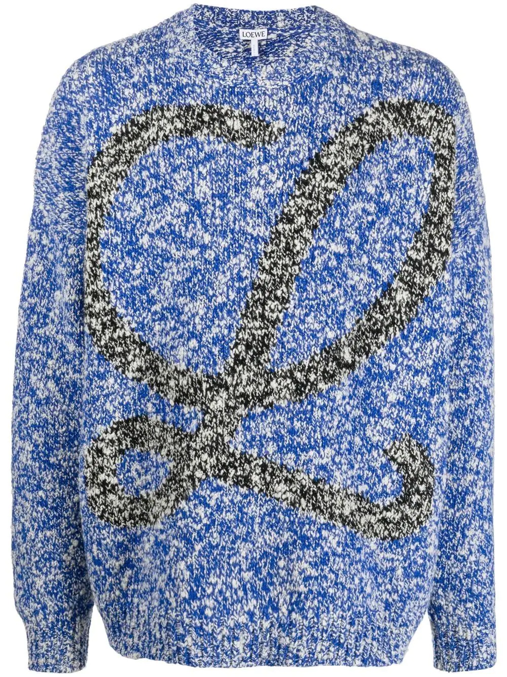 Anagram speckle-knit jumper - 1