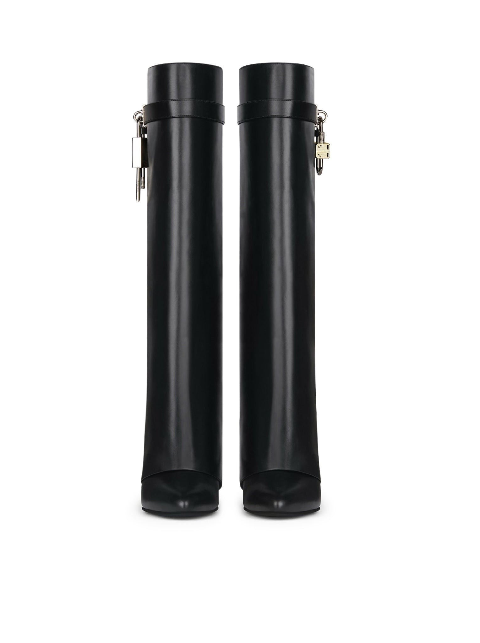 SHARK LOCK LEATHER WIDE FIT BOOTS - 2