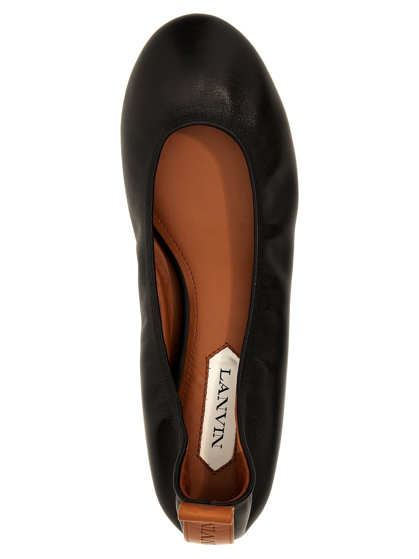 Nappa Ballet Flats Flat Shoes Black - 4