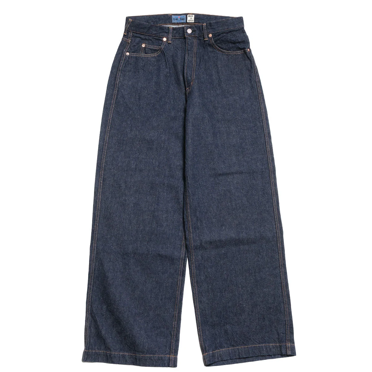 BLUE BLUE JAPAN - Old Denim - Wide Jeans - One Wash - 1020847 - 1