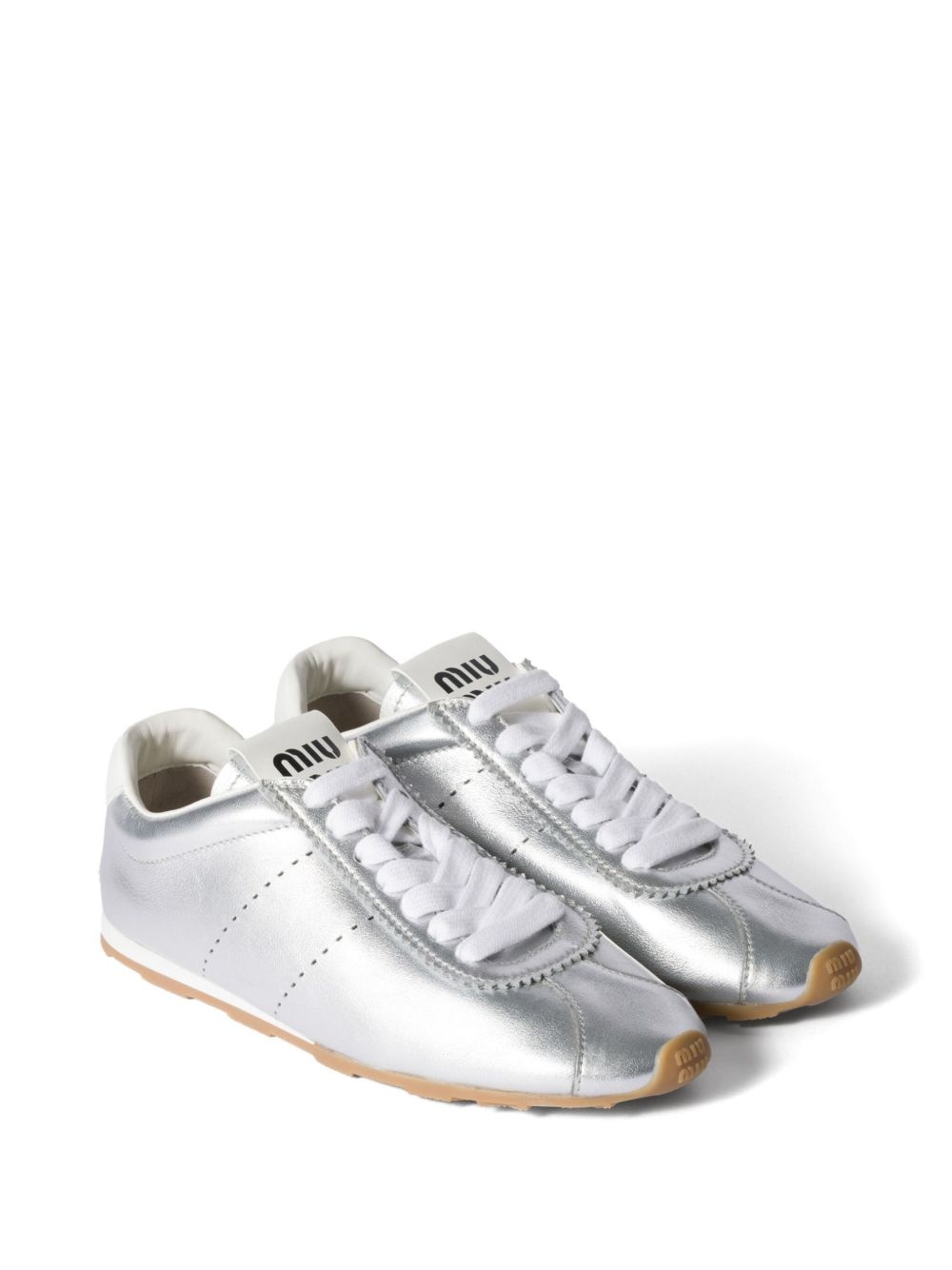 leather sneakers - 2
