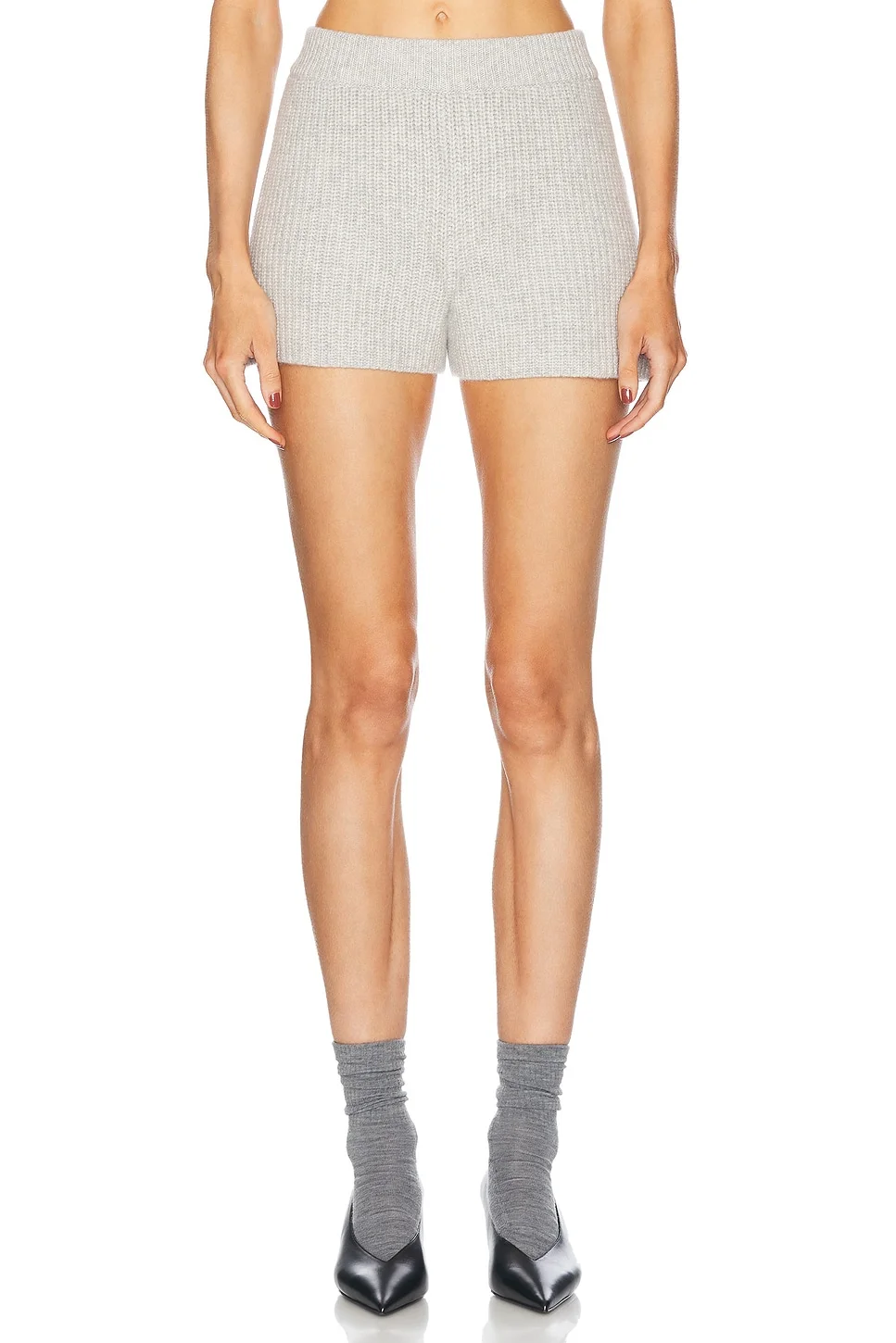 Cashmere Cable Knit Short - 1