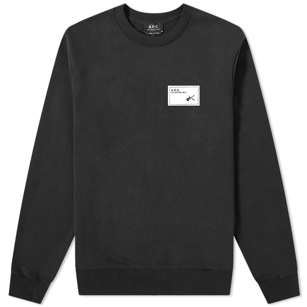 A.P.C. Neil Patch Logo Sweat - 1