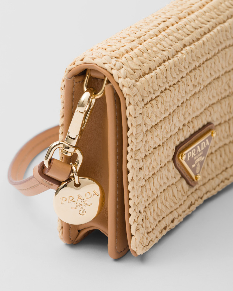 Woven fabric card holder with shoulder strap 5