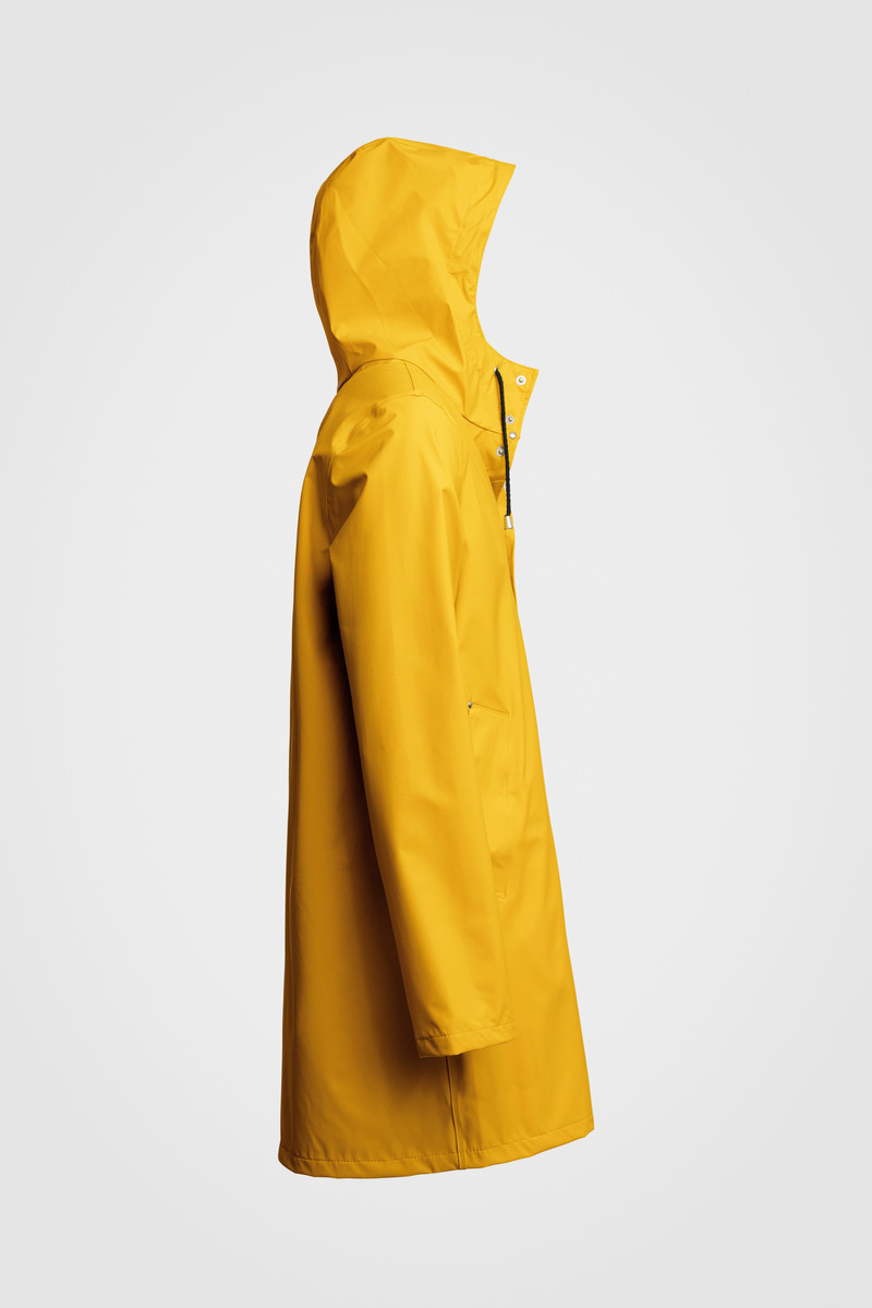 Stockholm Lightweight Raincoat Yellow 5