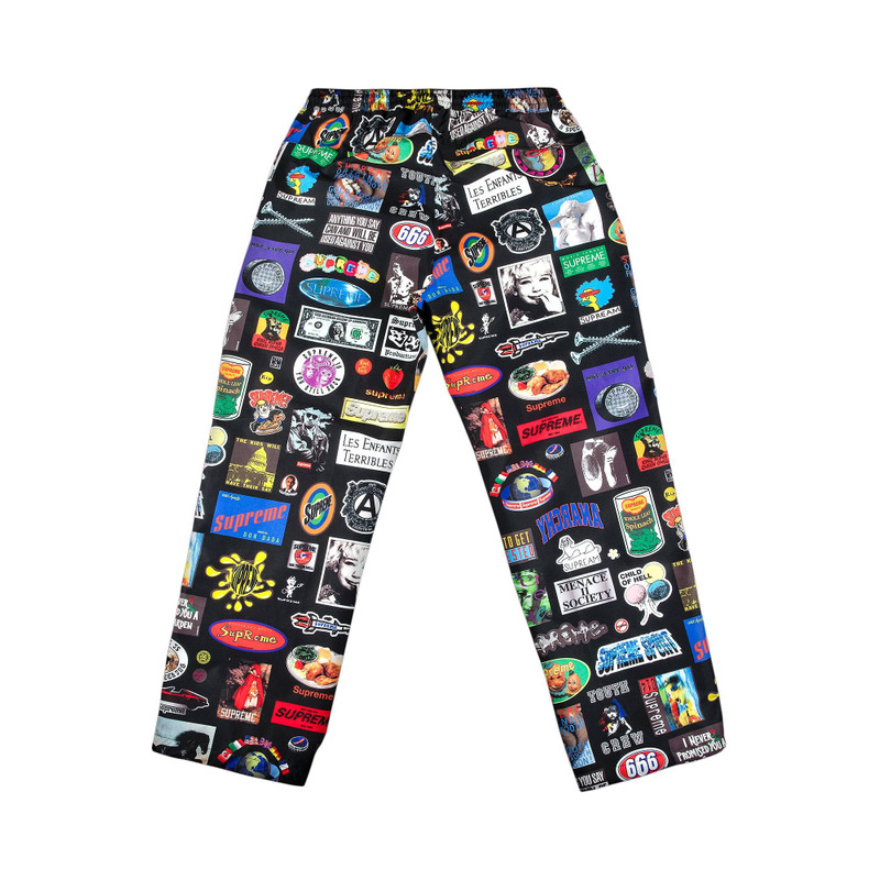 Supreme Supreme GORE-TEX Stickers Pant 'Black' outlook