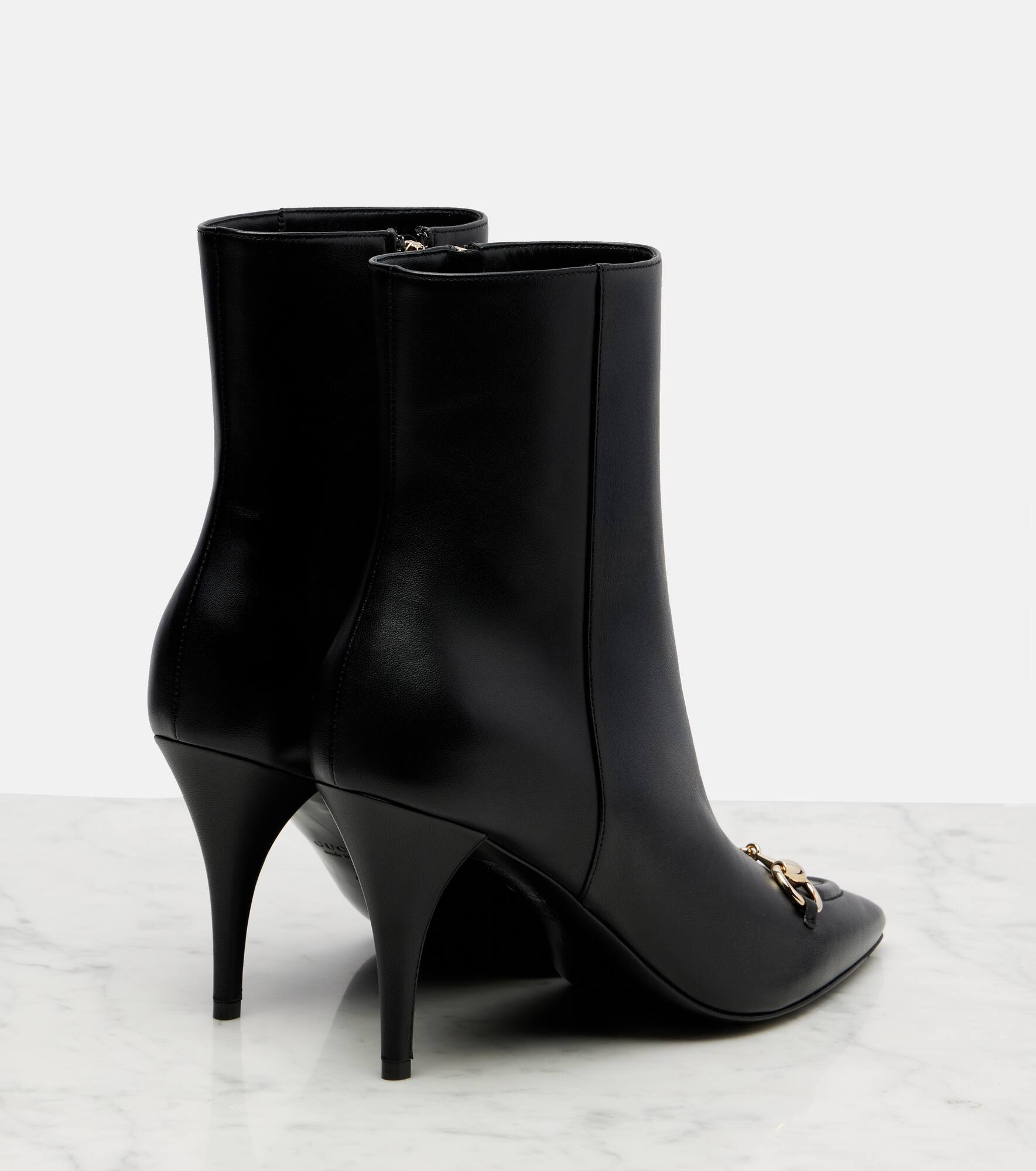 Erin Horsebit leather ankle boots - 2
