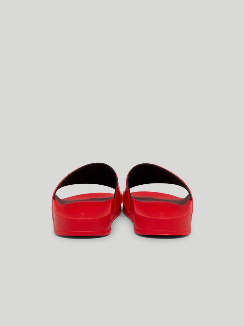Palm Angels RED POOL SLIDERS outlook