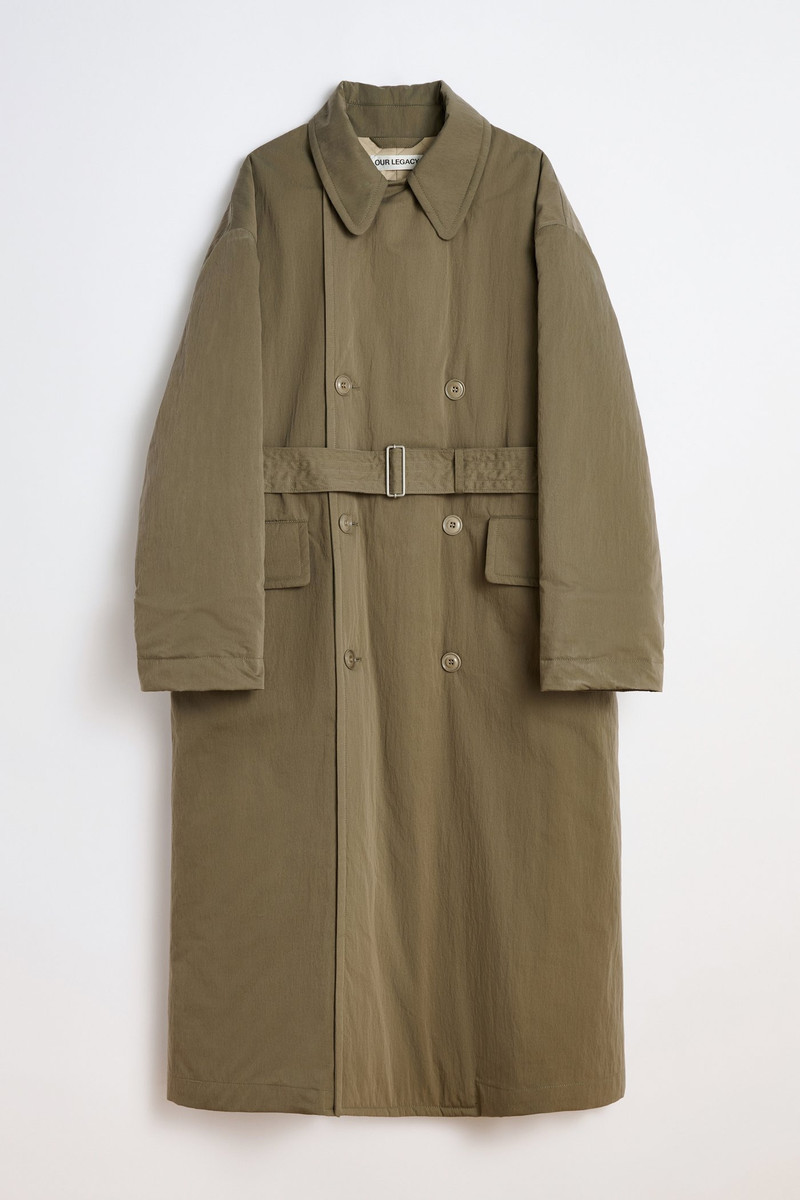 Duvet Trench Solaro Sage Tide Cotton Nylon 1