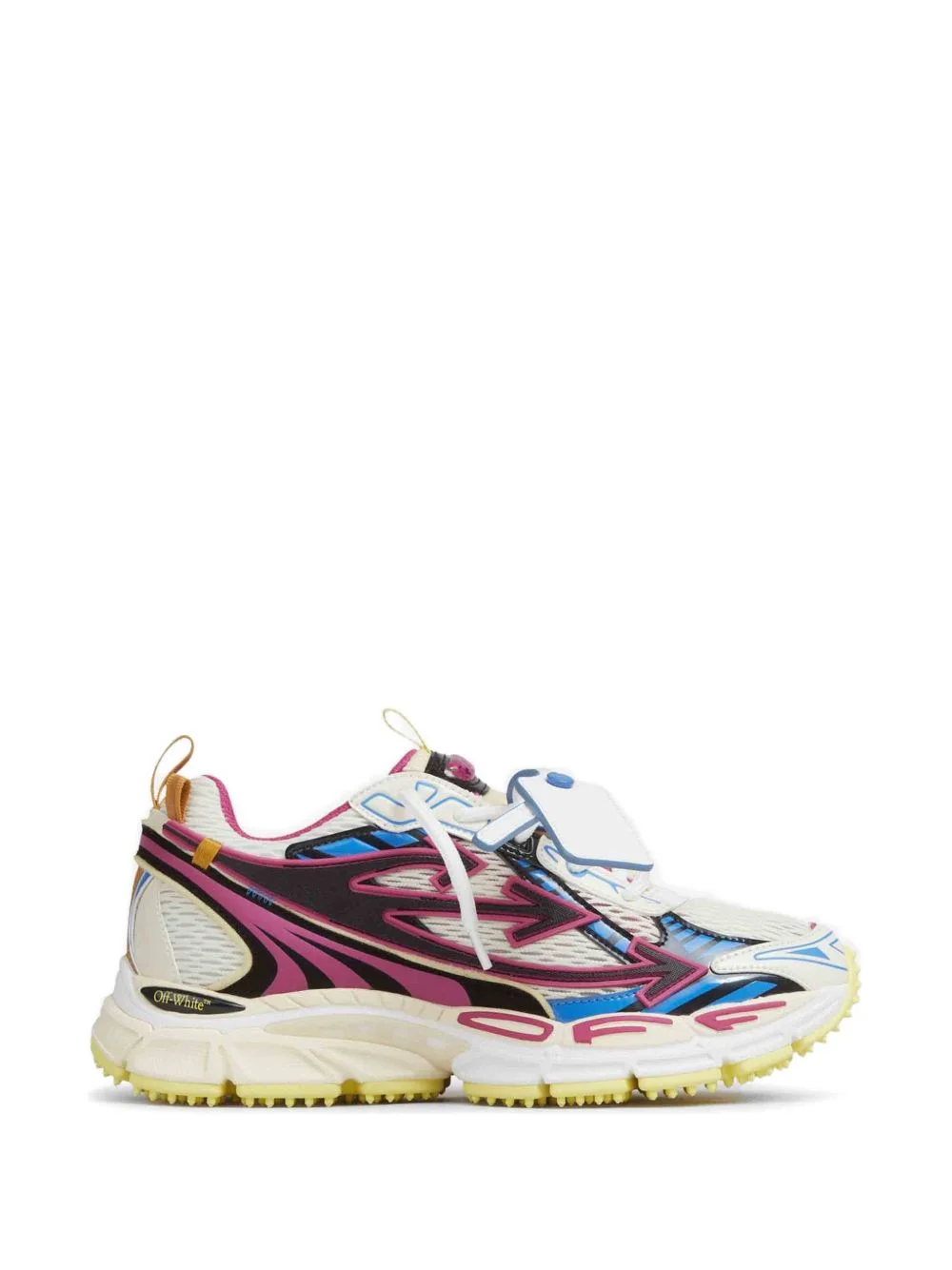 logo tag sneakers - 1