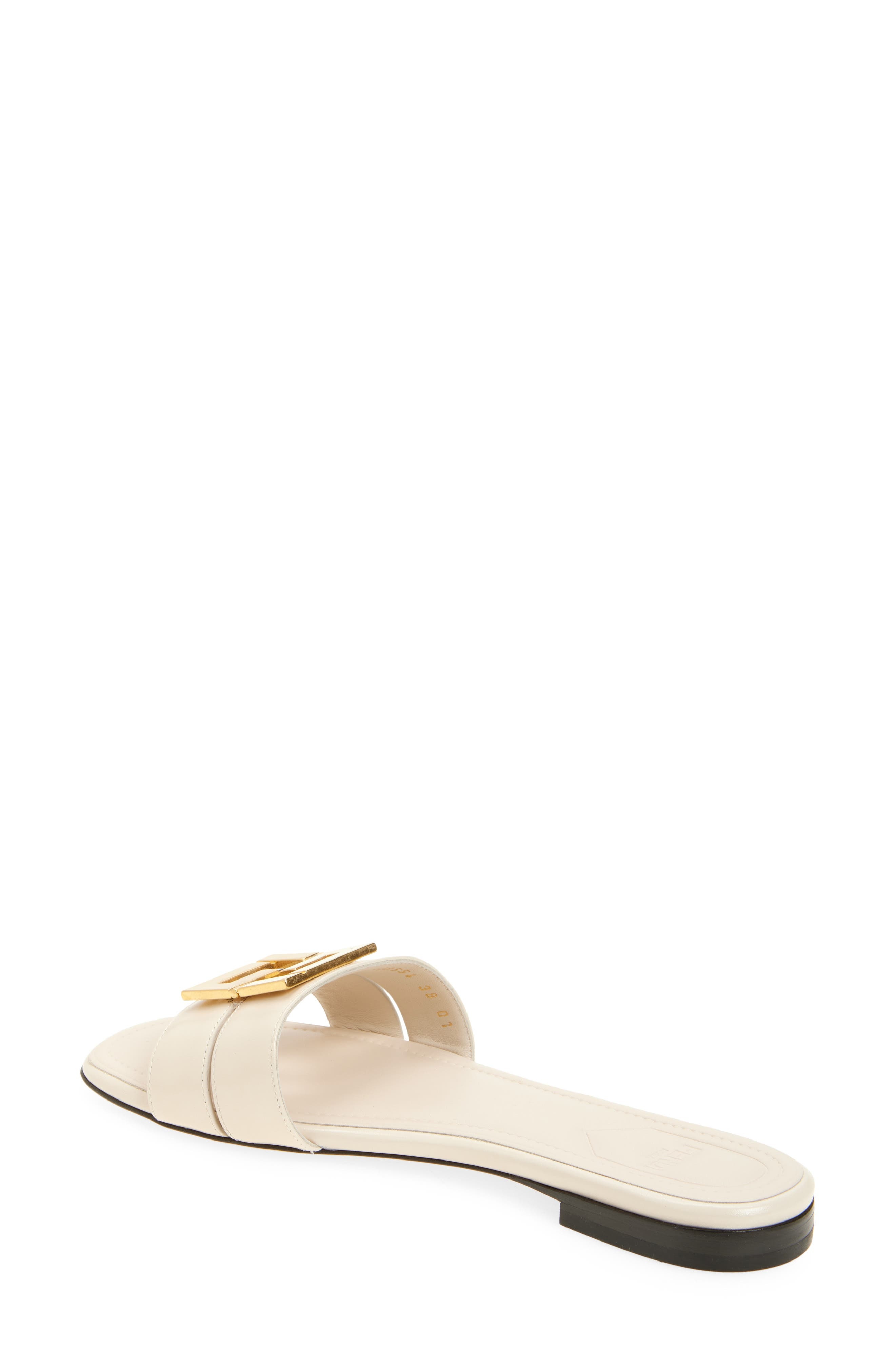 Fendi FFold Slide Sandal in Shell at Nordstrom - 2
