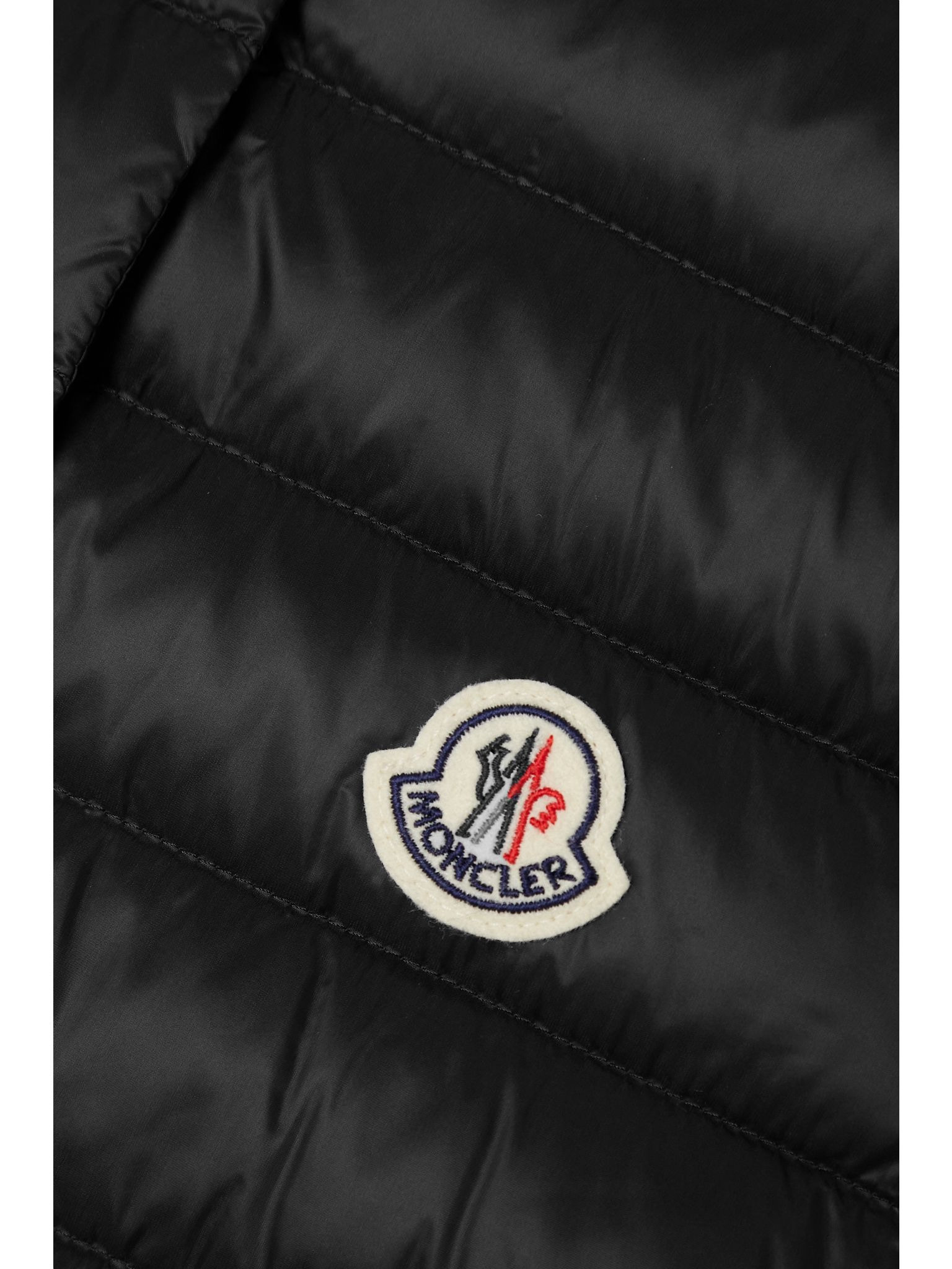 Liane quilted shell down vest Black - 5