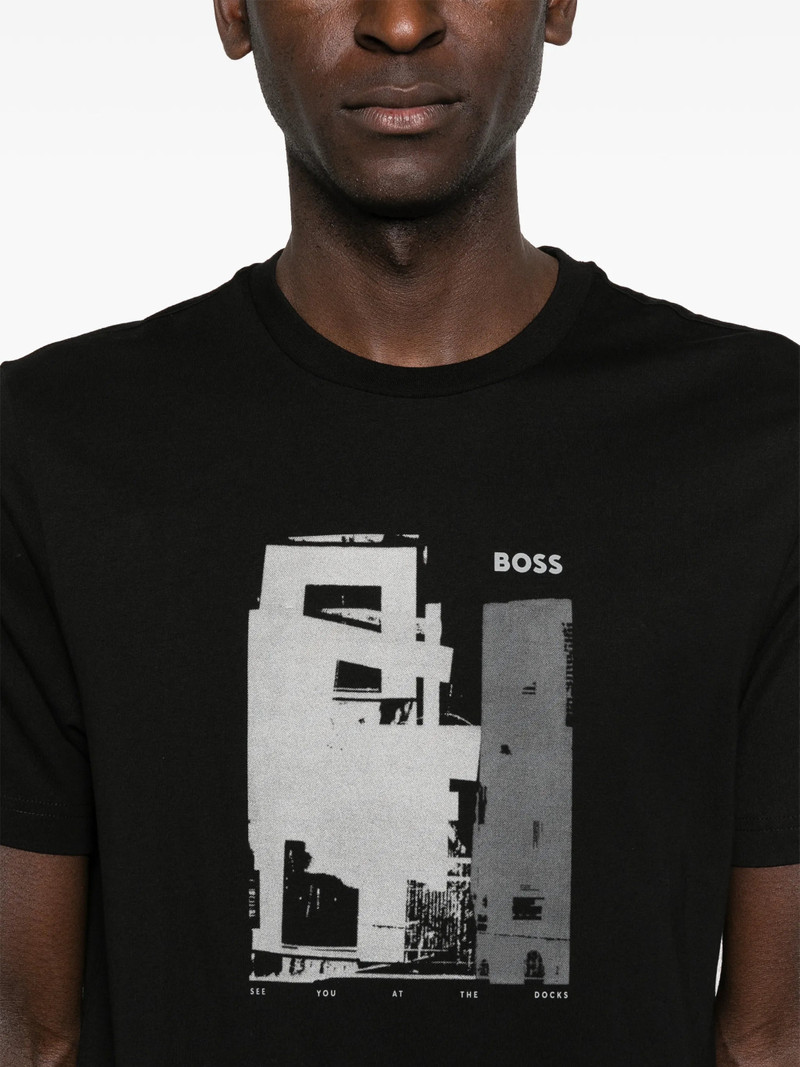 Boss Graphic Print T-shirt 4